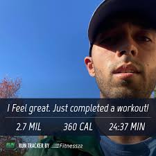 Feeling great after a trail bike/run workout