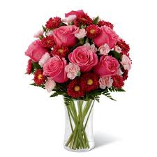 Maybe you would like to learn more about one of these? Pink Roses Heart Bouquet At Send Flowers