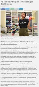Diploma i, diploma iii, sarjana terapan pariwisata (s.tr.par) diploma iv. 20200122 Bh News Pelajar Jpg