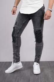Optez pour ce jean noir homme. Jeans Homme Noir Dechire 53