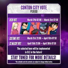 Dragon ball super, one punch man, bnha, attack on titan and others gaming: Bandai Namco Entertainment Don T Forget To Cast Your Hero Vote For Dragon Ball Xenoverse 2 Before March 31st 7 59am Pdt Who Will The Mighty Shenron Summon Facebook