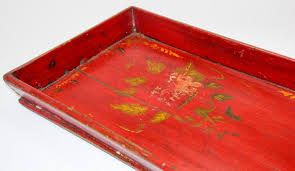 Grab as many as you want and access them and all their updates any time via your account Red Chinese Antique Hand Painted Wood Serving Tray For Sale At 1stdibs