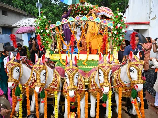 Jashpur Dokda Rath Yatra | CM Vishnudev Sai Performs Gajpati Tradition