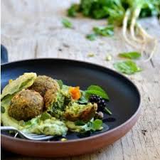 Quinoa And Spinach Falafel Recipe Food Food Inspiration Falafel