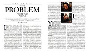 The Problem with You People