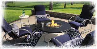 Homecrest S Cirque Cushion Collection Fire Pit Patio Set Modern Patio Furniture Patio