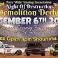 Area Wide Towing Association Night Of Destruction event in Attalla, AL