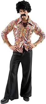 Trova abbigliamento ciclismo anni 70 in vendita tra una vasta selezione di su ebay. Orion Costumes Costume Da Uomo Travestimento Pantaloni A Zampa Di Elefante E Camicia Da Hippie Stile Disco Dance Anni 70 Amazon It Abbigliamento