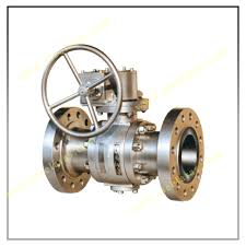 شیر توپی گیربکسی استنلس استیل (Gearbox Ball Valve) - استیل پایکار ارس