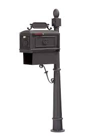 Check spelling or type a new query. Decorative Cast Aluminum Residential Post Mount Mailbox Double Mailbox With Post Black Hardware Tools Home Improvement Sailingschool Pl