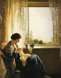 William Kay Blacklock 1872 1922 Ingiliz Ressam Blog Bir Sanat Hayrani Sewing Art Knit Art Painting