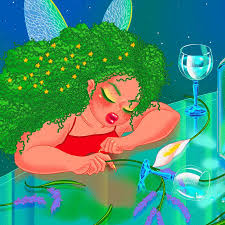 Inji Seo On Instagram Slide When You Think Of An English Garden What Comes To Psychedelic Art Disney Princesses And Princes Illustration Art