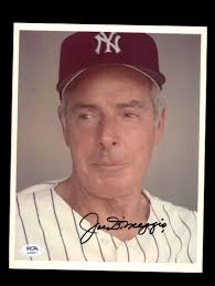 JOE DIMAGGIO SIGNED PHOTO