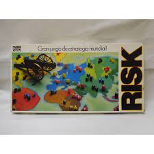 Mi primer juego de riesgo: Juego De Mesa Risk De Parker Anos 80