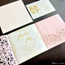 Send And Seal Wedding Invitations 2019 Real Made Laser Hollow Personal Fr Fun Wedding Invitations Bridal Shower Invitations Etsy Gold Bridal Shower Invitations