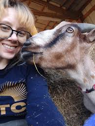 It looks as though he is praying. About what I don't know...lol