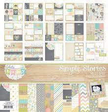 Simple Stories Hello Baby Hello Baby Collection Kit Simple Stories A Cherry On Top