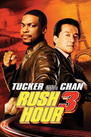 Rush Hour 3 Poster Artwork Jackie Chan Chris Tucker Hiroyuki Sanada Movie Poster Artwork Finder Hora Do Rush Filmes Jackie Chan Filmes Engracados