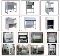 Laboratory Desktop Laminar Air Flow Cabinet / Fume Hood ...