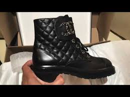 Check spelling or type a new query. Reveal Unboxing New Chanel Cc Combat Boots Chanel Boots Classic Youtube