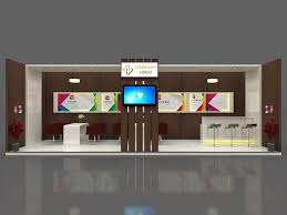 Exhibition Booth 3d Model 9x3 Mtr Ad Booth Exhibition Model Mtr In 2020 Exhibition Booth Exhibition Booth Design Booth Design