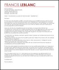 Exemple De Lettre De Motivation Merchandiser Representant Modele De Lettres De Motivation