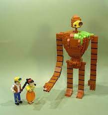 ghibli lego sculptures legos cool lego creations