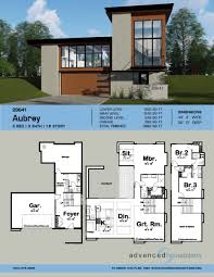 1 5 Story Modern House Plan Aubrey House Architecture Design Modern Style House Plans Bungalow House Design