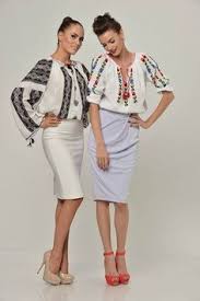 Romanian Blouse Folklore Pinterest