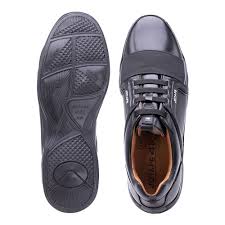 Sapato Casual 3d Soft Space Em Couro Preto Tecnologias 3d Maxx Calcados Jota Pe