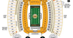 Heinz Field Seating Chart