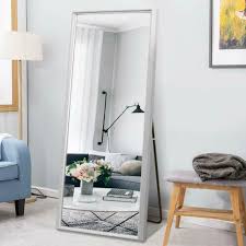 Our freestanding mirrors are ideal for bedrooms and dressing rooms. Buy Full Length Mirror Standing Floor Mirror Modern Color Blocking Framed Wall Online In India 223815963980
