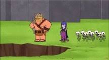 At level 9, additional pulley hardware is added to the top of the structure, and the pulley wheel itself grows larger. Clash A Rama Miner Problem Clash Of Clans Mmohuts