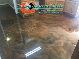 Metallic Epoxy Floor By Texoma Concrete Effects Wichita Falls Tx Metallic Epoxy Floor Concrete Decor Concrete
