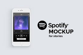 Spotify Mockup For Instagram Stories Instagram Story Spotify Mockup