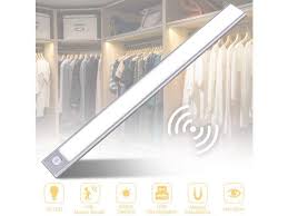 70 Led Closet Lights Usb Rechargeable Motion Sensor Under Cabinet Lights Wireless Ultra Thin Wardrobe Light With Battery Detachable Stairs Step Light For Closet Stairs Wardrobe Kitchen Newegg Com