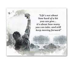 I'm running a business here, not a goddamn soup kitchen. ok, i'm gonna tell ya! Rocky Balboa Quotes Wall Art 8 X10 Unframed Art Print Stunning Rocky Wall Decor Buy Online At Best Price In Uae Amazon Ae