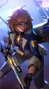 Beatrix Space Agent Skin Mobile Legends 4K Wallpaper Iphone Hd Phone #6501F