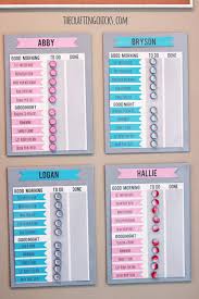 great and easy diy chore charts for kids kool kids