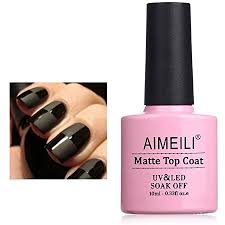 Gel is a very general term, so you should always ask your tech what type of gel they are applying and how to remove it, lim explains. Aimeili No Wipe Matte Top Coat Uberlack Uv Led Gellack Gel Nagellack Gel Nail Polish 10ml Amazon De Beauty