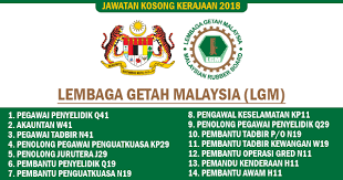 Jawatan kosong lgm 14 july 2019 war. Jawatan Kosong Kerajaan Di Lembaga Getah Malaysia 2018 Pelbagai Jawatan Bidang Ditawarkan