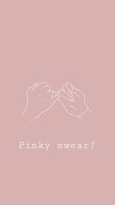 50 wallpapers fofos para celular: Love Wallpaper Pinky Promise