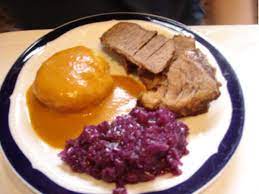 Rinderbraten Mit Rotkohl Und Knodel Rezept Kochbar De