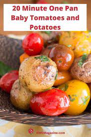 Herbs De Provence Baby Potatoes And Tomatoes Recipe Baby Potato Recipes Healthy Groceries Vegetable Recipes
