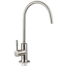 Pur faucet water filtration system. Ispring European Designer Drinking Water Faucet For Reverse Osmosis Water Filtration Systems In Brushed Nickel Ga1 Bn The Home Depot