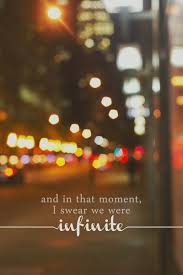 And in that moment, i swear we were infinite­. Perks Of Being A Wallflower We Were Infinite Art Print By Lissalaine Perks Of Being A Wallflower Words Book Quotes