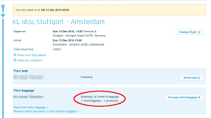 Klm To Charge Check In Luggage For European Flights Page 31 Flyertalk Forums