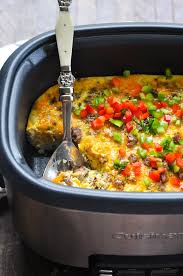 Well, this easy crockpot breakfast casserole recipe does just that! Crock Pot Breakfast Casserole The Seasoned Mom