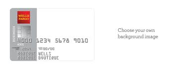 The card design studio service is only available for customers who already have a wells fargo credit card. Customize Your Business Credit Card Wells Fargo Small Business
