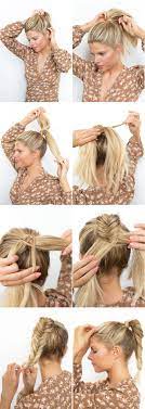 For a detailed fishtail braid, do the same, but take a small section of hair. How To Do A Fishtail Pony A Cup Of Jo
